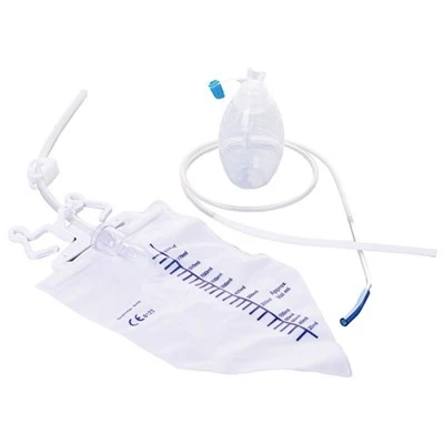 Système de drainage de la plaie fermée en silicone